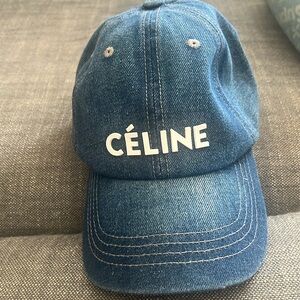 Celine denim hat